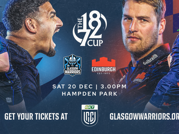 GLASGOW WARRIORS V EDINBURGH RUGBY
