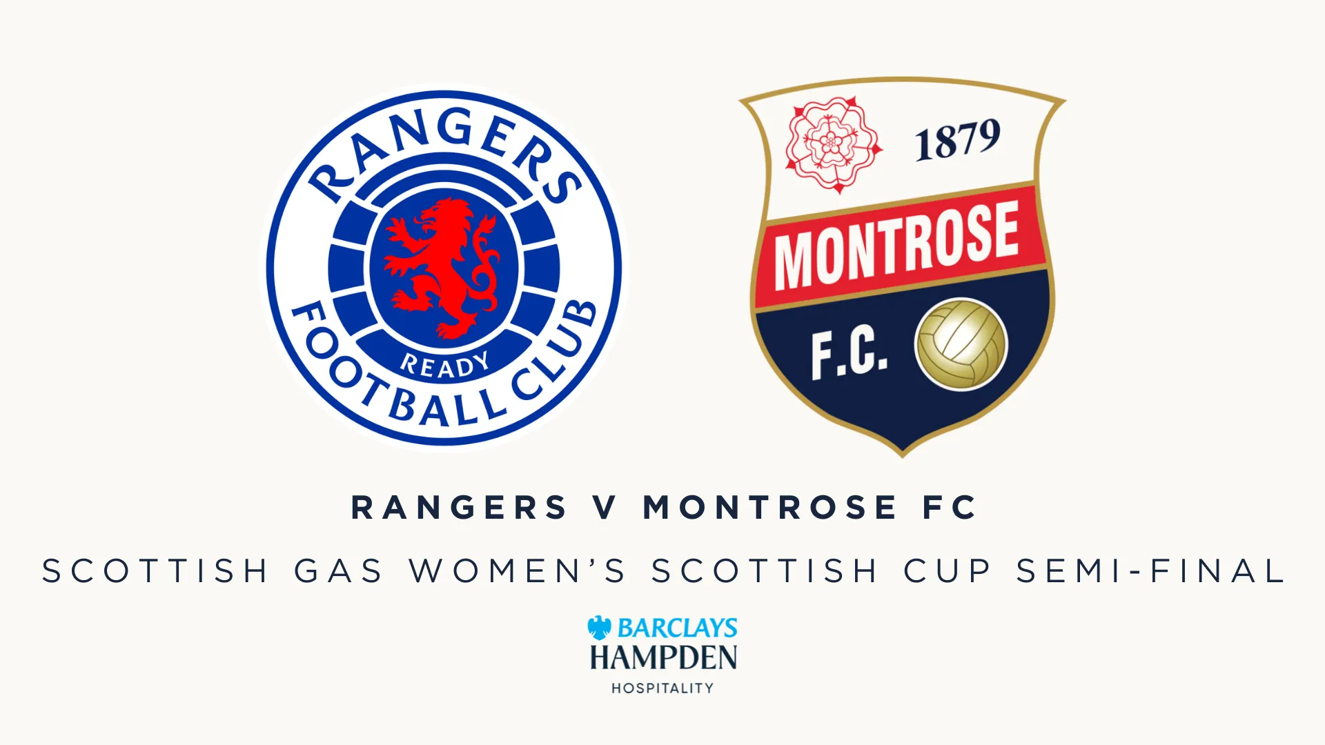 RANGERS V MONTROSE FC