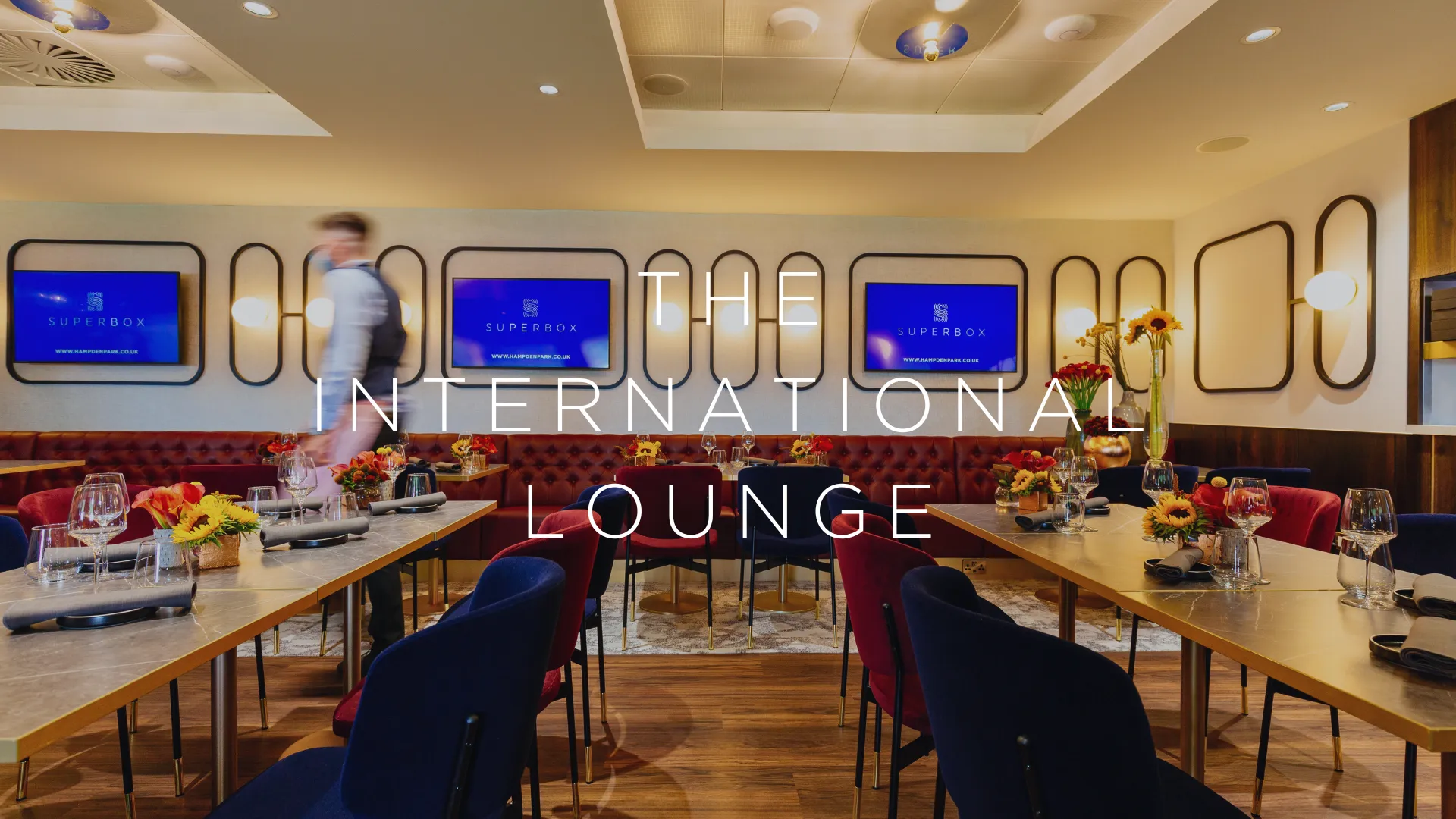 Inside the International Lounge